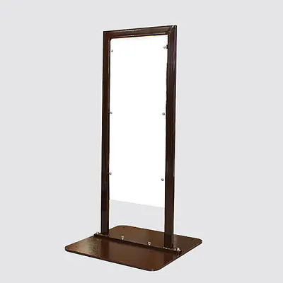 角型駐車禁止看板（白板無地） メイン画像