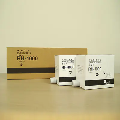 リコー印刷機用インクRH-1000 黒 メイン画像