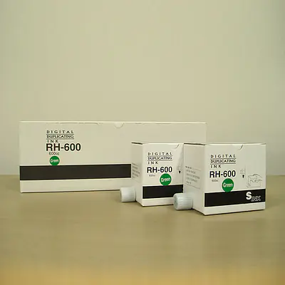 リコー印刷機用インクRH-600 緑 メイン画像