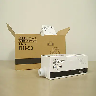 ミノルタ印刷機用インクRH-50 黒 メイン画像