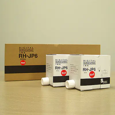 エディシス印刷機用インクRH-JP6赤 メイン画像