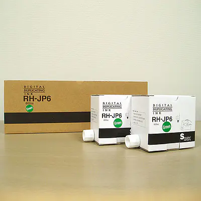 東芝印刷機用インクRH-JP6緑 メイン画像