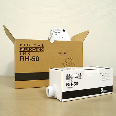 東芝印刷機用インクRH-50黒 メイン画像