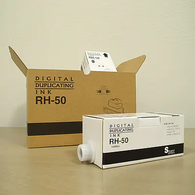 エディシス印刷機用インクRH-50 D 黒 メイン画像
