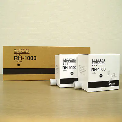 東芝印刷機用インクRH-1000 D 黒 メイン画像