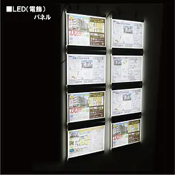 物件掲示用LED（電飾）パネル（屋内対応） - Master