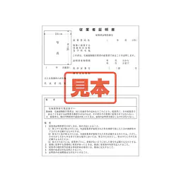 宅地建物取引業者：従業者証明書／替紙10枚 - Master