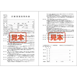 ＣＤ・店舗賃貸借契約書　A4サイズ - Master