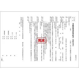 ＣＤ・金銭消費貸借契約書（割賦返済） - Master
