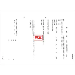ＣＤ・公正証書委任状（売買） - Master