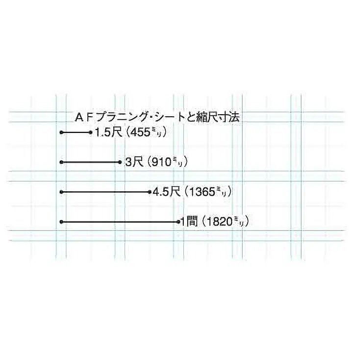 プランニングシート：住宅平面図／A4サイズ - Master