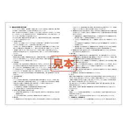 ダウンロード・ＰＤＦ形式・重要事項説明書補足資料　B4サイズ - Master